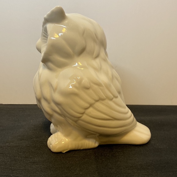 White Ceramic Owl - Picture 2 of 8